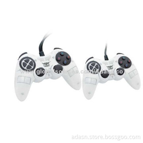 Twin Wired PC USB Joypad with Double Vibration, Various Color, Factory Cheap Price